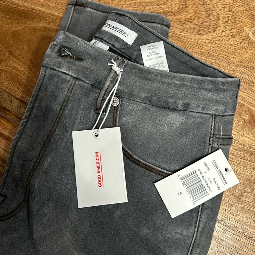 Good American Coated Jeans